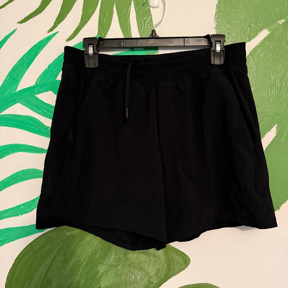 lululemon athletica Black Men's Athletic Shorts - Drawstring Waist